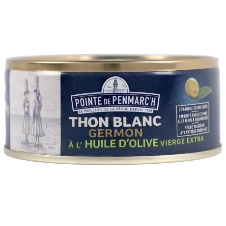 Thon blanc germon à l'huile d'olive - Saveur fine & moelleuse