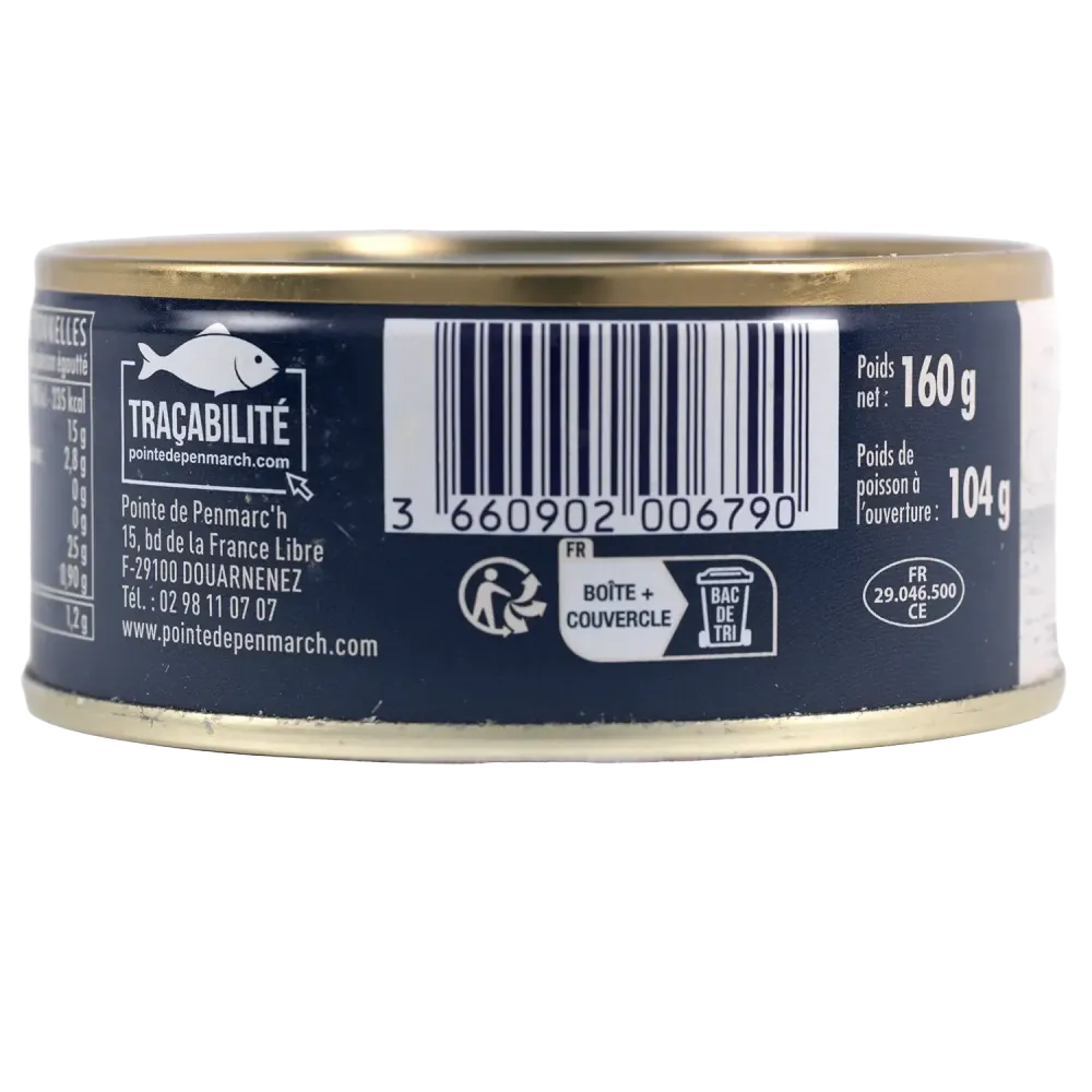 Thon blanc germon à l'huile d'olive - Saveur fine & moelleuse