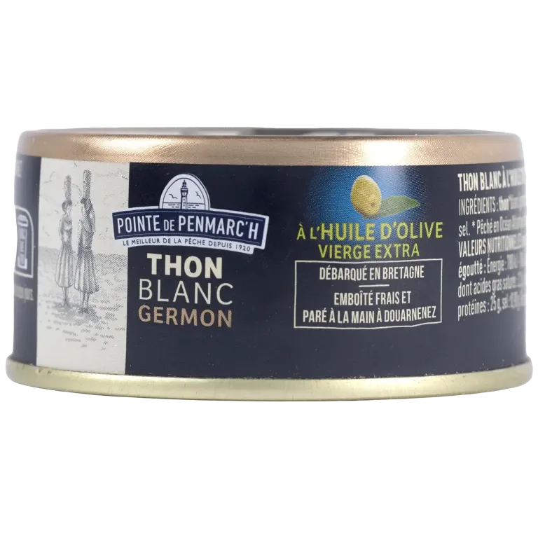 Thon blanc germon à l'huile d'olive vierge extra - Saveur et finesse