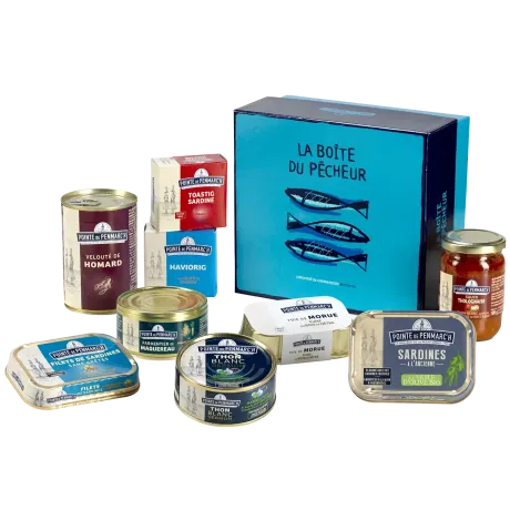 Boîte du Pêcheur de Noël - Coffret gourmand aux saveurs de la mer