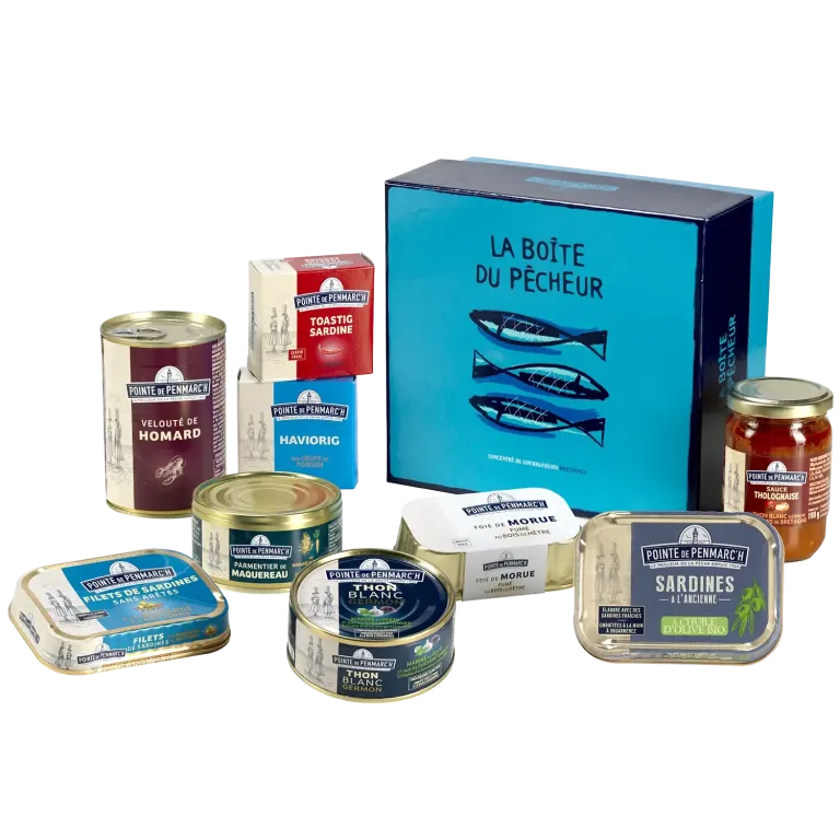 Boîte du Pêcheur de Noël - Coffret gourmand aux saveurs de la mer