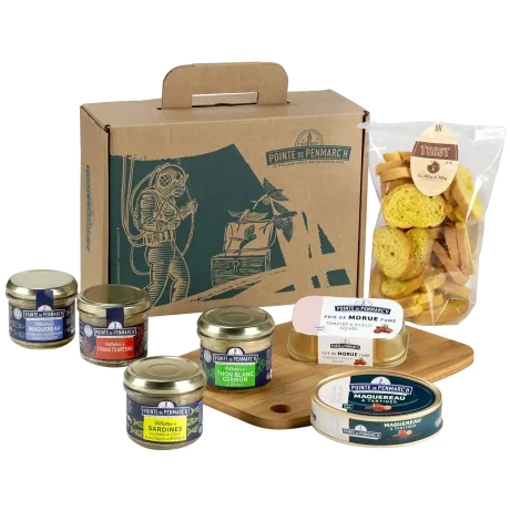 Valisette Apéritif Festif - Saveurs bretonnes & gourmandise à partager