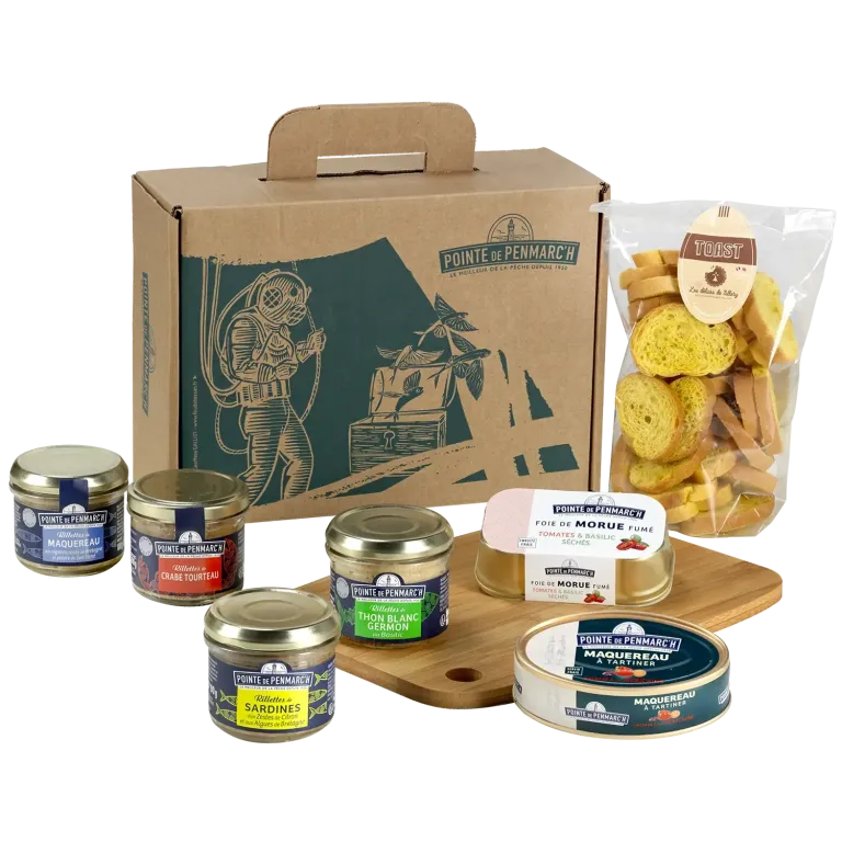 Valisette Apéritif Festif - Saveurs bretonnes & gourmandise à partager