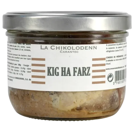 Kig ha Farz revisité - Plat breton traditionnel modernisé