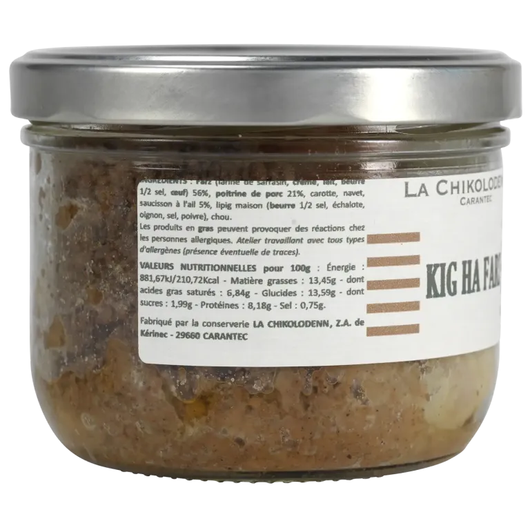 Kig ha Farz revisité - Plat breton traditionnel modernisé