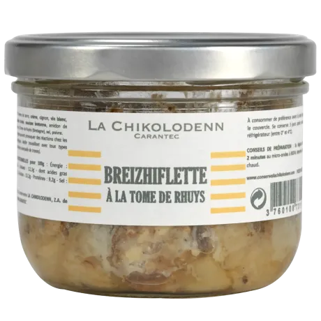Breizhiflette à la Tome de Rhuys - Plat breton généreux & gratiné