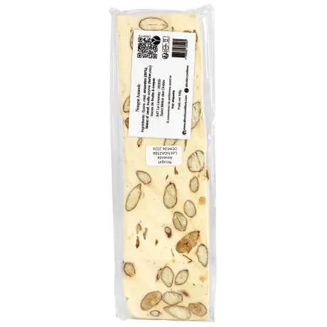 Tablette de nougat aux amandes - Confiserie bretonne fondante