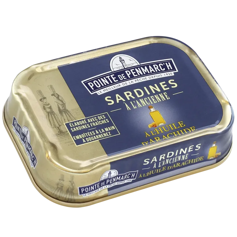 Bourriche cave à sardines de Noël