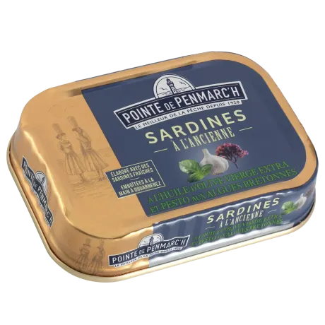 Bourriche cave à sardines de Noël