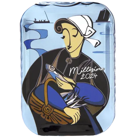 Bourriche cave à sardines de Noël