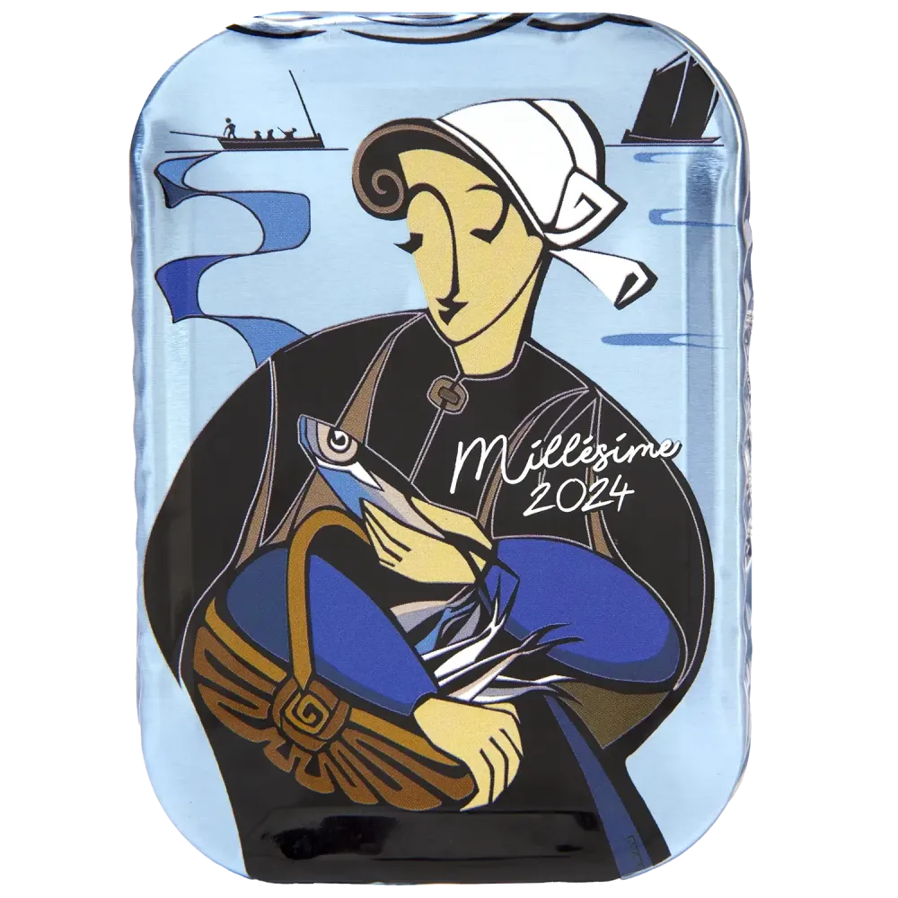 Bourriche cave à sardines de Noël