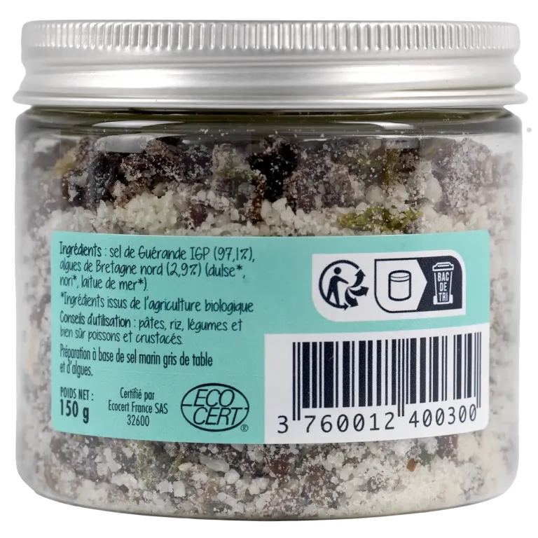 Coffret trio de sels pour poisson - Sels de Guérande aromatisés
