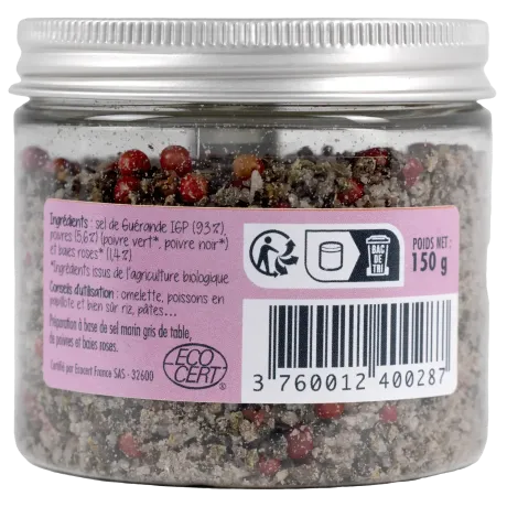 Coffret trio de sels pour poisson - Sels de Guérande aromatisés