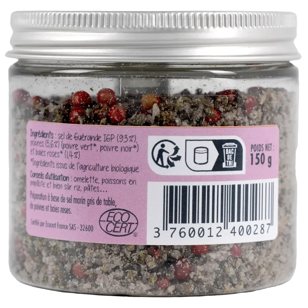 Coffret trio de sels pour poisson - Sels de Guérande aromatisés