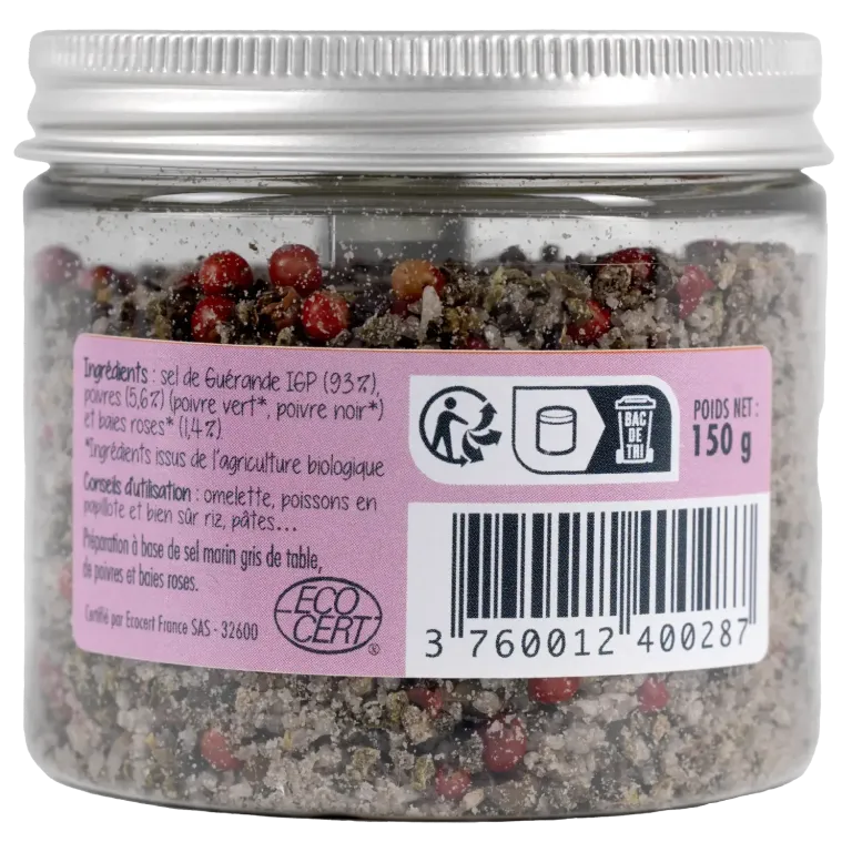 Coffret trio de sels pour poisson - Sels de Guérande aromatisés
