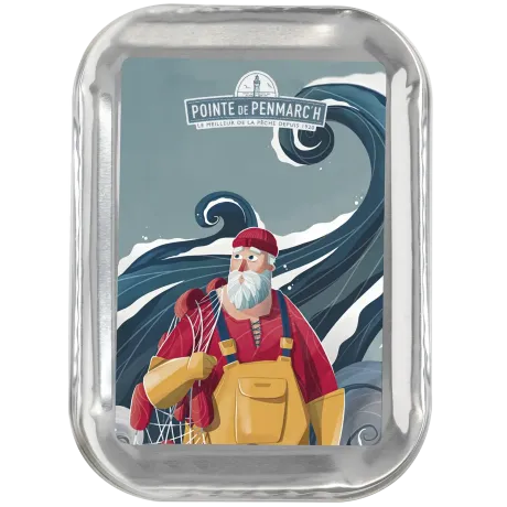 Coffret 4 sardines Eor Glas - Édition artistique & saveurs bretonnes