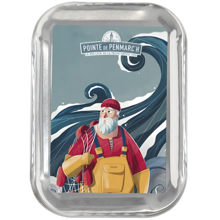 Coffret 4 sardines Eor Glas - Édition artistique & saveurs bretonnes