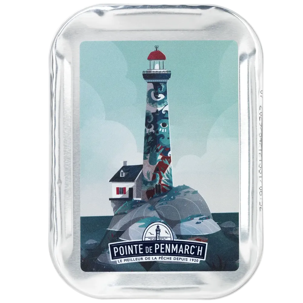 Coffret 4 sardines Eor Glas - Édition artistique & saveurs bretonnes