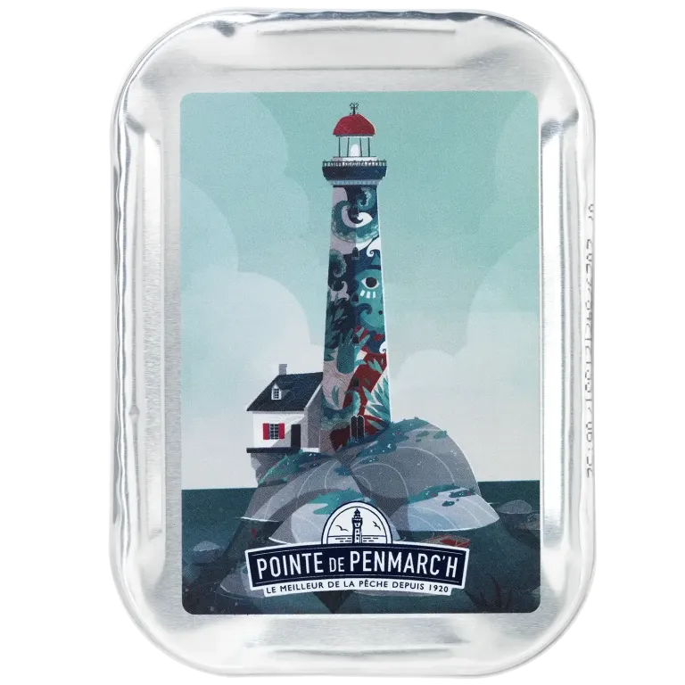 Coffret 4 sardines Eor Glas - Édition artistique & saveurs bretonnes
