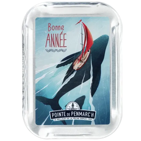 Coffret 4 sardines Eor Glas - Édition artistique & saveurs bretonnes