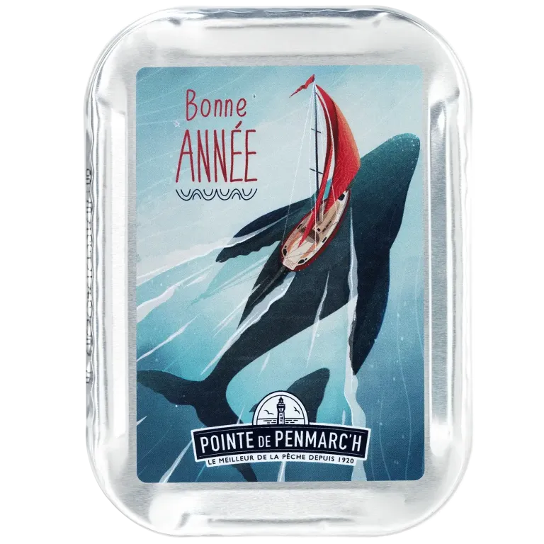 Coffret 4 sardines Eor Glas - Édition artistique & saveurs bretonnes