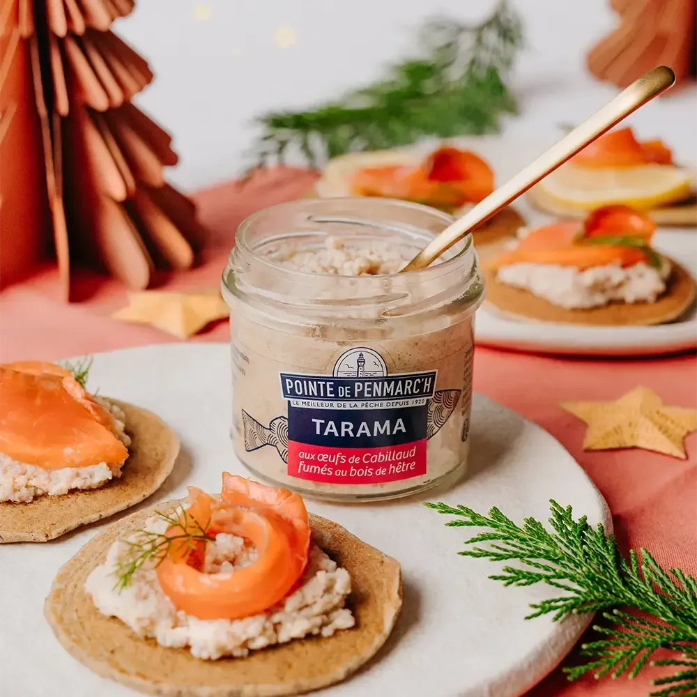 Tarama aux œufs de cabillaud fumés au bois de hêtre - Recette bretonne MSC