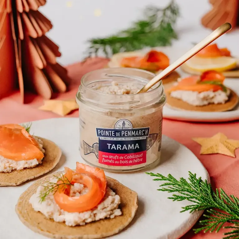 Tarama aux œufs de cabillaud fumés au bois de hêtre - Recette bretonne MSC