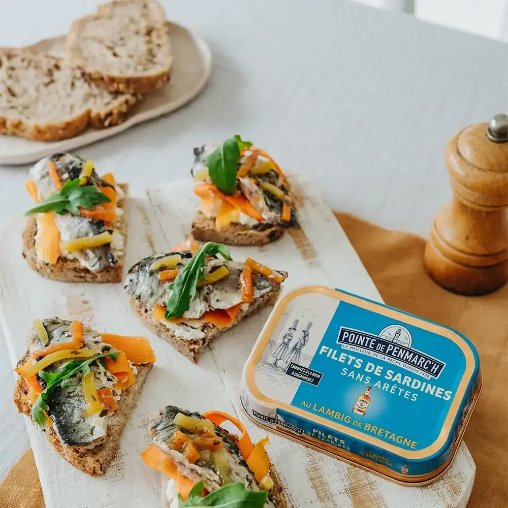 Sardines au Lambig de Bretagne - Recette raffinée et responsable