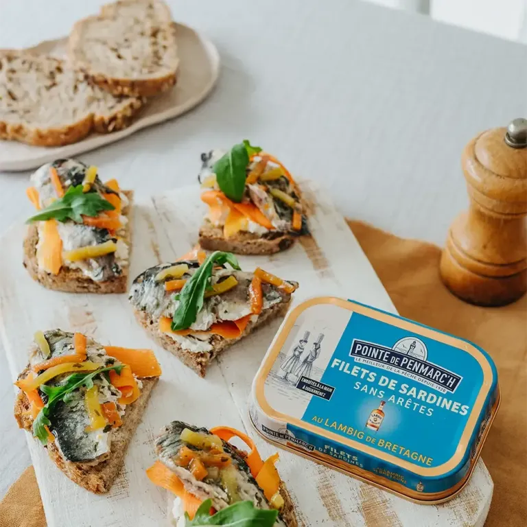 Sardines au Lambig de Bretagne - Recette raffinée et responsable