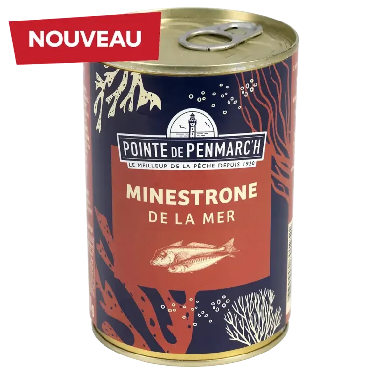 Minestrone de la mer - Soupe gourmande aux poissons et légumes mijotés