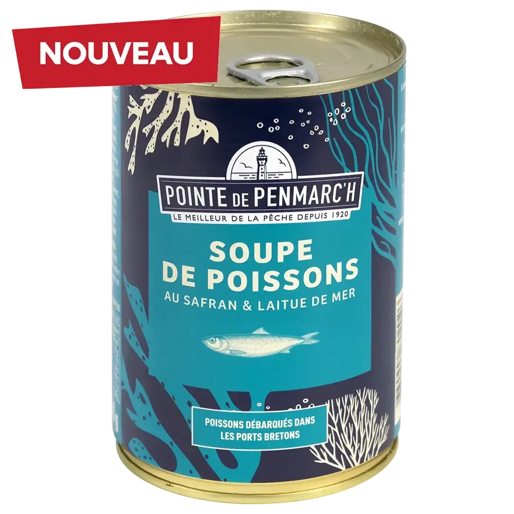 Soupe de poissons au safran et laitue de mer - Saveur raffinée & authentique Soupe de poissons au safran et laitue de mer - Saveur raffinée & authentique