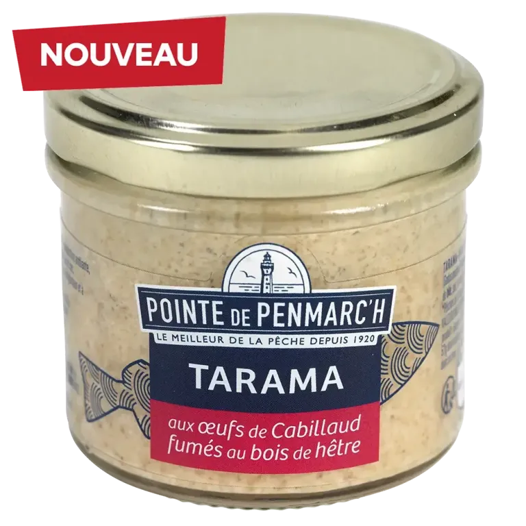 Tarama aux œufs de cabillaud fumés au bois de hêtre - Recette bretonne MSC