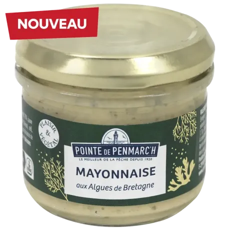 Mayonnaise aux algues de Bretagne - Saveur iodée & touche de gingembre