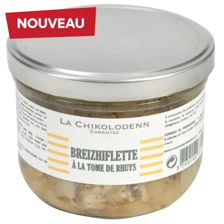 Breizhiflette à la Tome de Rhuys - Plat breton généreux & gratiné