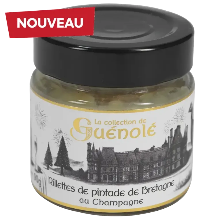 Rillettes de pintade de Bretagne au Champagne - Maison Autret