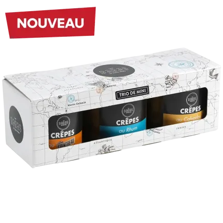 rio de crêpes Cointreau, Rhum, Calvados - Gourmandise artisanale malouine