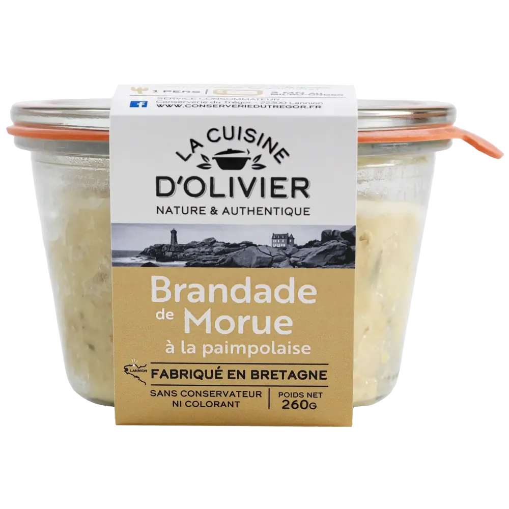 Brandade de morue à la paimpolaise - Recette bretonne authentique