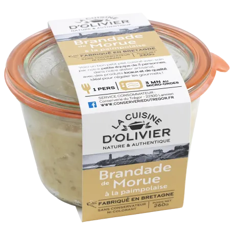 Brandade de morue à la paimpolaise - Recette bretonne authentique