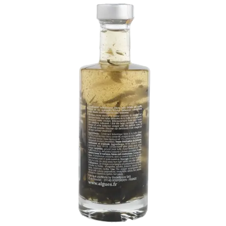 Vinaigre balsamique blanc truffe & wakamé - Saveurs terre & mer
