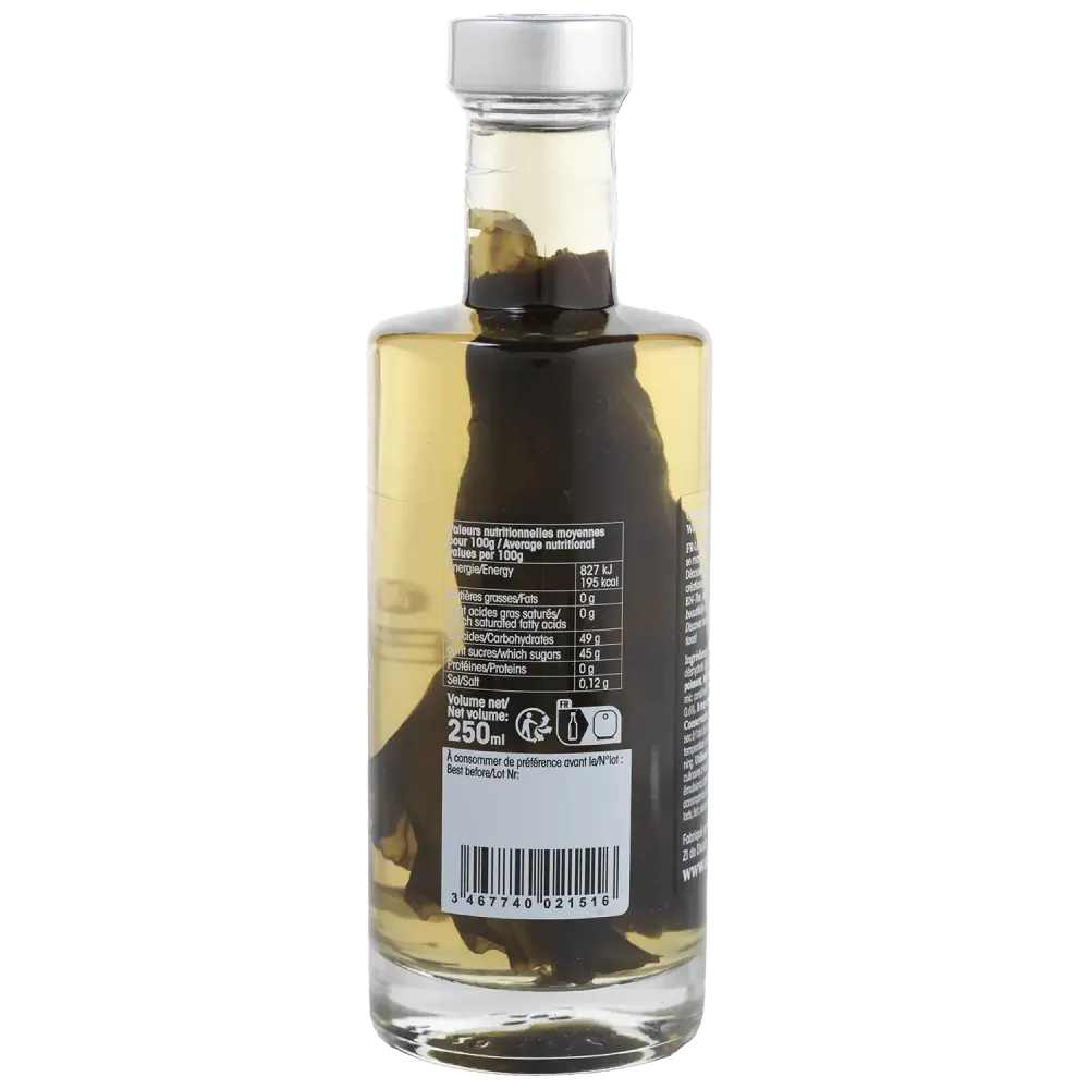 Vinaigre balsamique blanc au kombu - Saveur iodée et artisan breton
