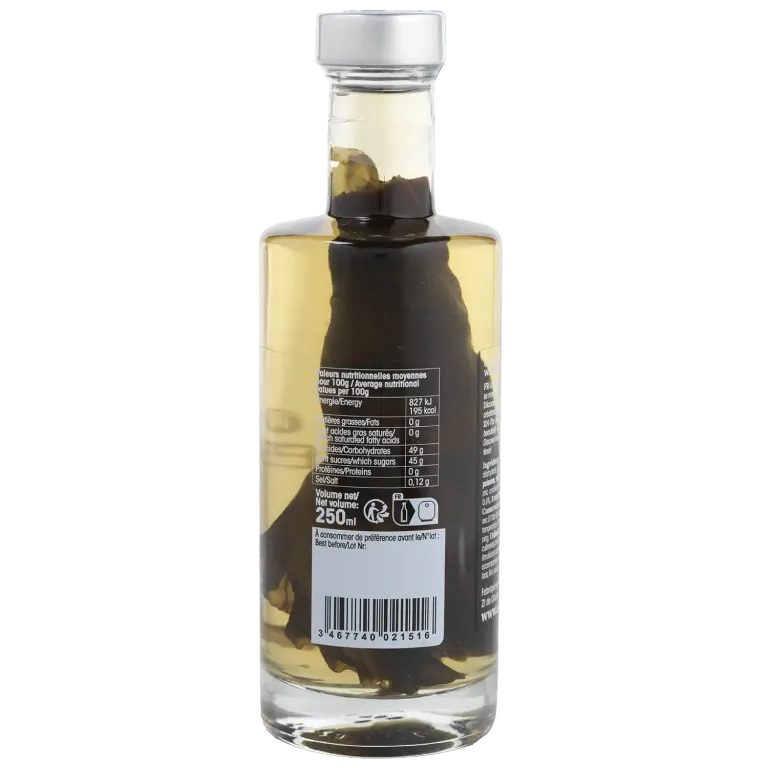 Vinaigre balsamique blanc au kombu - Saveur iodée et artisan breton