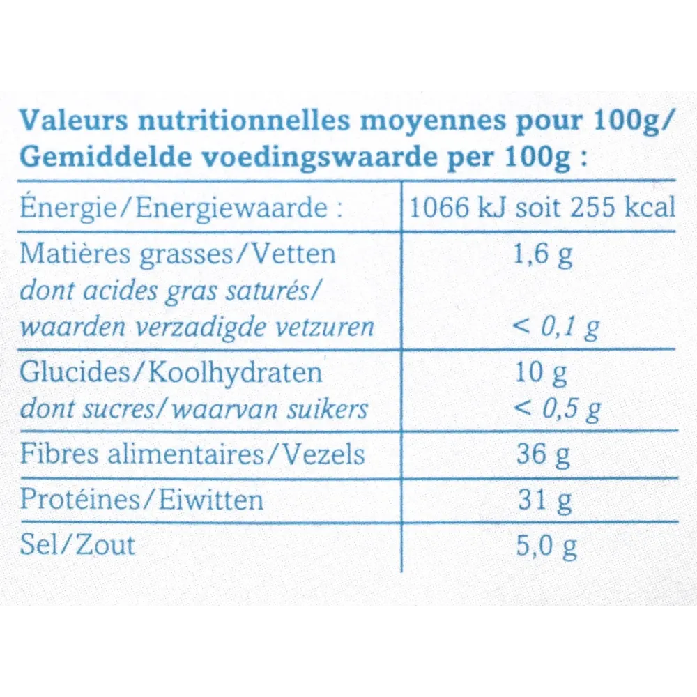 Feuilles d’algues nori Marinoé - 10 feuilles séchées 30g