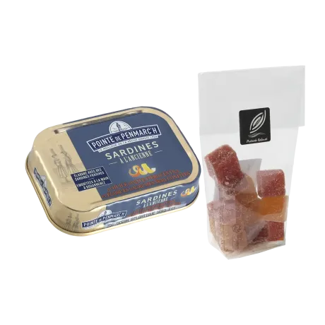 Duo pates de fruit et sardines agrumes