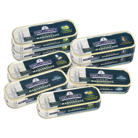Assortiment maquereaux - Filets frais et recettes authentiques