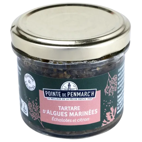 Tatare d’algues échalotes et citron - Tartinable iodé breton