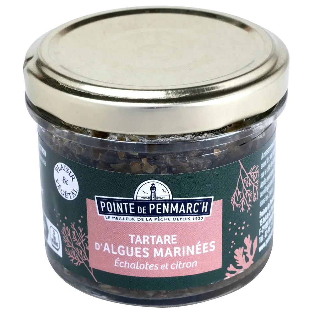 Tatare d’algues échalotes et citron - Tartinable iodé breton