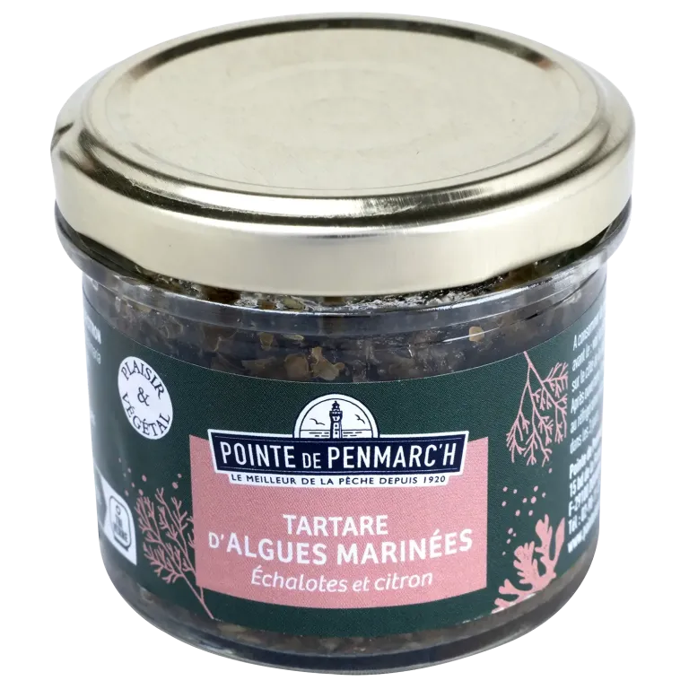 Tatare d’algues échalotes et citron - Tartinable iodé breton