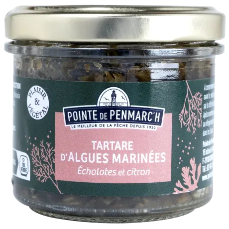 Tatare d’algues échalotes et citron - Tartinable iodé breton