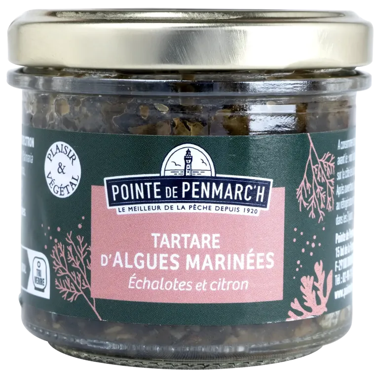 Tatare d’algues échalotes et citron - Tartinable iodé breton