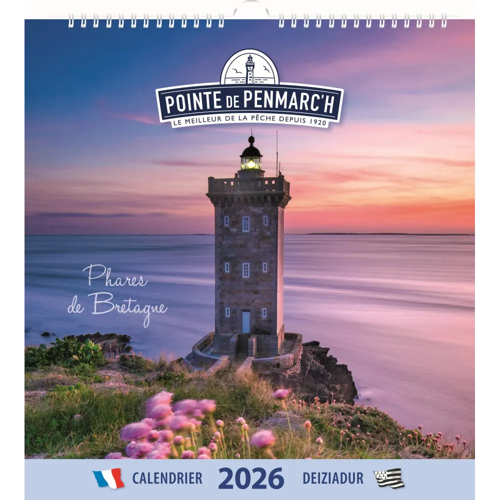 Calendrier 2026 Pointe de Penmarc'h